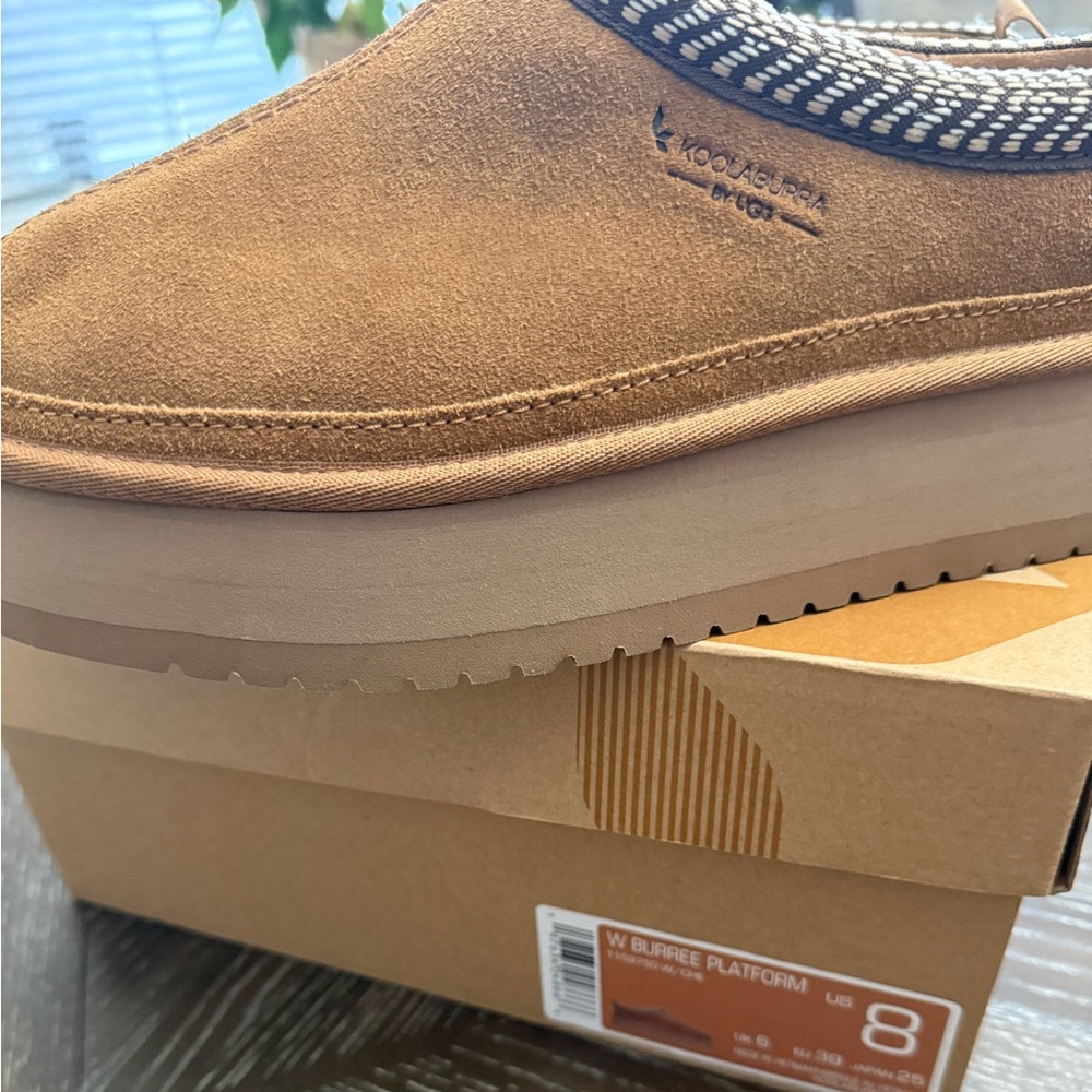 Koolaburra Women's Tan Suede Mules